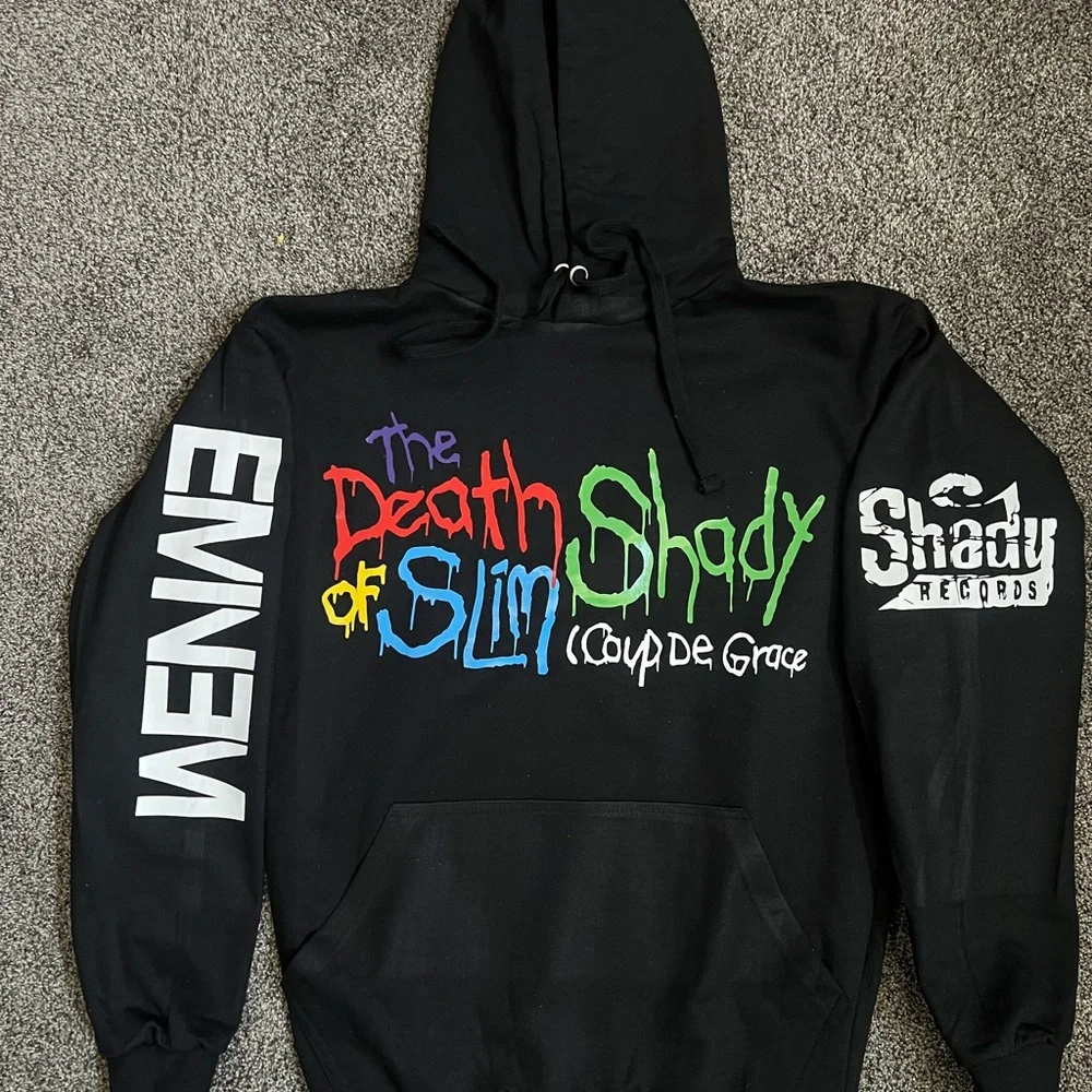 Eminem The Death of Slim Shady Pullover RARE Hoodie New S-5XL Fast … - Picture 5 of 10
